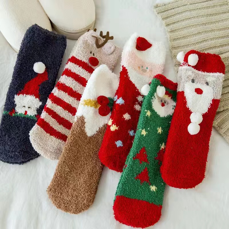 Christmas Socks Floor Socks To Keep Warm